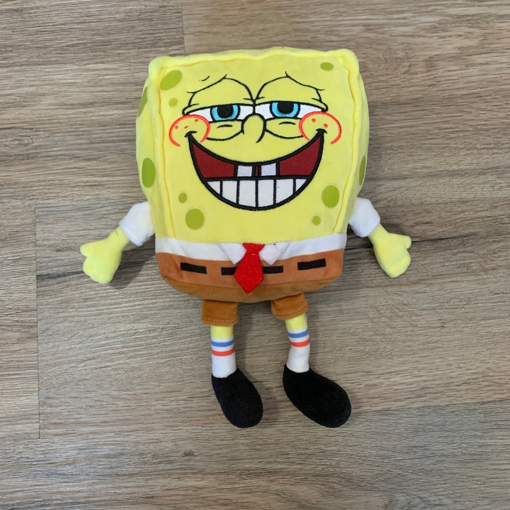 Nickelodeon SpongeBob SquarePants Exsqueeze Me Farting Plush - 11 inch